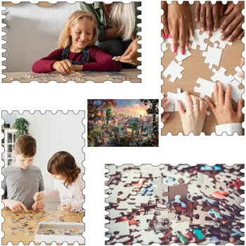 1000 Tükki Puzzles Täiskasvanutele Paber Pusled Mõistatusi Haridus-Intellektuaalne Leevendada Stressi DIY Suur Puzzle Mäng, Mänguasjad Kingitus