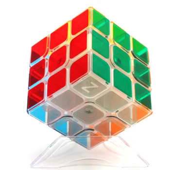 ZCUBE Läbipaistev 3x3x3 Magic Neo Cube Aju Teaser Speed Cube Puzzle Mänguasi, Haridus Mänguasjad Lastele