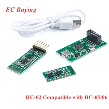 HC-02 Bluetooth-ühilduva silmas on gaasimull Serial Port Wireless Moodul Arduino HC-05 HC-06 HC-USB-T Adapter Digitaalse Juhatuse HC 02 05 06