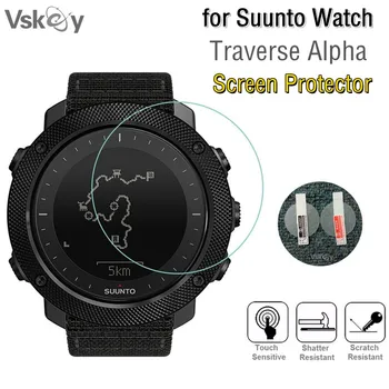 VSKEY 10tk Smart Watch Screen Protector for Suunto Traverse Alfa Ring Karastatud Klaas Anti-Scratch kaitsekile