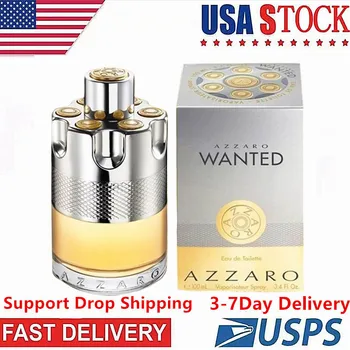 Tasuta Kohaletoimetamine USA 3-7 Päeva Algse AZZARO EAU DE TOILETTE Kauakestev Aroom Parfüümid Spray Homme
