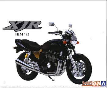Aoshima 06303 plastikust kokkupandud auto mudel 1/12 skaala Yamaha 4HM XJR400 1993 mootorratta mudeli komplekt