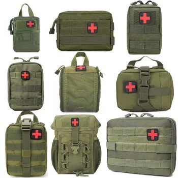Sõjalise EDC Taktikaline Kott Vöö Pack Jahindus Vest Avarii-Tools Pack Väljas Meditsiinilise esmaabi Komplekt, Telkimine Ellujäämise Kott