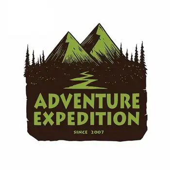 Telkimine Mountain Adventure Logo Trahvi Auto Kleebised DIY Oklusioon Nullist Veekindel 3D Naljakas Decal 13cm X 12.4 cm