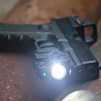 USB Laetav Kompaktne Roheline Laser Silmist koos 550 Luumenit Välklamp Püstol Taurus G2C G3C Glock 17 19
