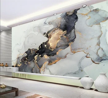 Beibehang Kohandatud silk tapeet mood klassikaline sinine abstraktse tint marmor TV taustapildina kodu kaunistamiseks maali
