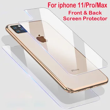 Ees Tagasi kaitseklaas iphone X XS 11 Pro Max XR 6 7 8 Plus Ekraan Kaitsja Karastatud Klaas iphone X 11 Pro Max glas