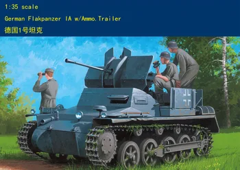 Hobby Boss 80144 1/35 Mõõtkavas saksa Flakpanzer IA w/Ammo.Teisaldatav Paak Staatiline Mudeli TH05851-SMT6