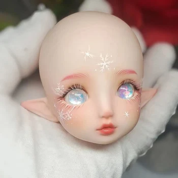 28cm Elf Doll Tarvikud, Meik Pea 1/6 Bjd Mitme Liigeste Keha Tüdrukud Mängivad Maja Diy Drss Üles Mänguasjad