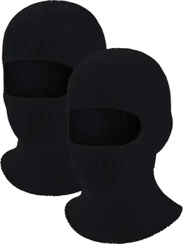 1-Hole Ski Mask Kootud Müts Nägu Katta Talvel Soe Balaclava Kapoti Väljas Sport Beanies Naljakas Pool Ratsutamine Kork