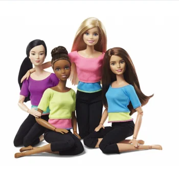 Barbie Nukk Full Motion Kids Mänguasi Vanuses 3 Ja Üles Lõbus Nukk Paindlik Stiilne Moes Purunematu Paindlik Kahjutu Mõnus Teen Girl Boy Suve-Talve-Kevad-Sügis Kiire Tarne Kaasaskantav Sõbralik 2022 Unisex
