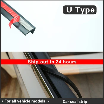 V Tüüp 8,5 mm Auto Ukse Tihend winshild remont auto ukse tihendi riba accesorios para auto auto tarvikud weatherstrip