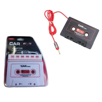 Ismart IC880 3.5 mm Jack AUX Kaabel Universaalne Auto Audio Kassett Lindi Konverteri Adapter iPod, iPhone, MP3-CD-Mängija, Must/Valge