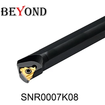 PÄRAST SNR SNR0007K08 SNL0007K08 Sise-Threading Keerates tööriista omanik 7mm lathe tools Igav Baar Karbiid lisab CNC 08IR A60