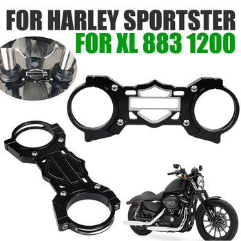 Näiteks Harley Sportster XL Iron 883 1200 XL883 XL1200 Mootorratta Tarvikud esikahvli Vedrustuse, amortisaatorite Tasakaalu Kahveldus