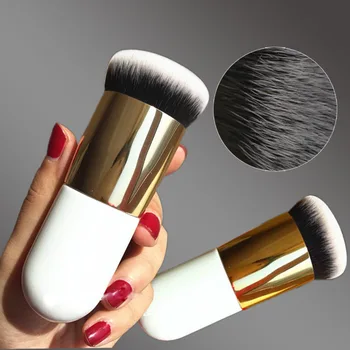 Uus Lihav Muuli Sihtasutus Harja Korter Cream Makeup Pintslid Professionaalne Kosmeetika Make-up Pintsel