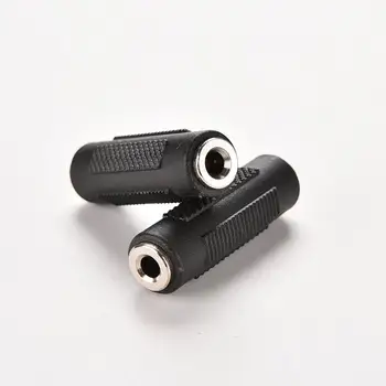 Mini-3,5 mm Emane ja Naiste F/F-Pesa Stereo Audio Adapter Converter pikendusjuhe Koppel Pistik