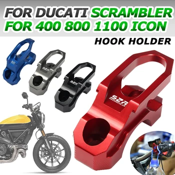 Eest Ducati Scrambler 800 400 1100 Ikoon Scrambler800 Mootorratta Accessorie Kiiver Konks Pagasi Klamber Kott Omanik Riidepuu Grip Osad