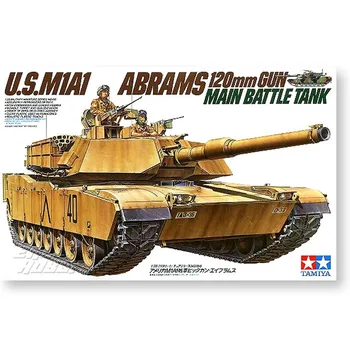 TAMIYA 35156 1:35 U. S. M1A1 Abrams Tank Sõjalise Plastmassist mudel kit
