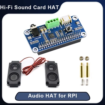 Vaarika Pi 4 Hi-Fi helikaart MÜTS WM8960 Stereo Kodeerimine Dekodeerimine Sõita Kõlarid Muusika kuulamiseks Tasuta RPI 4B 3B+ 3B Null