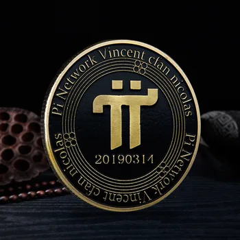 Pi Võrgustik, Vincent cfan nicolas 20190314 100% Virtuaalne raha bitcoin Mälestusmüntide Kollektsioon metallist käsitöö