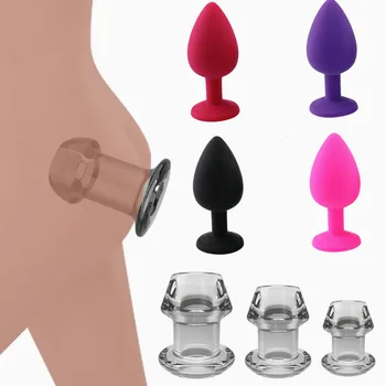 Silikoon Anal Sex Mänguasjad Unisex Täiskasvanud Butt Plug Naisi, Mehi Erootiline Anal Treener Paarid Stimulaator Masturbating Sugu Mängu Pood