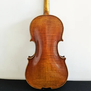 Euroopa kuusk！tugev toon ! Täielikult käsitsi valmistatud Viiul 4/4 itaalia pruun Stradivari vionlino Professionaalne muusikaline instrument + Kohtuasjas