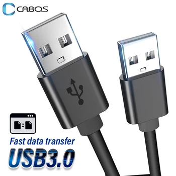 3M 2M 0,25 M USB to USB Cable Type A Male, et Mees Extender USB3.0 Kiiret andmeedastust Jaoks Radiaator Kõvaketas USB-Kaabel Extens
