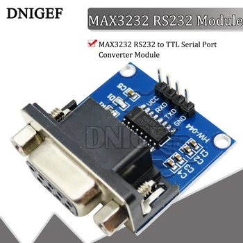 MAX3232 RS232, et TTL Serial Port Converter Module DB9 Emane Pistik MAX232 Vilkuv Juhatus