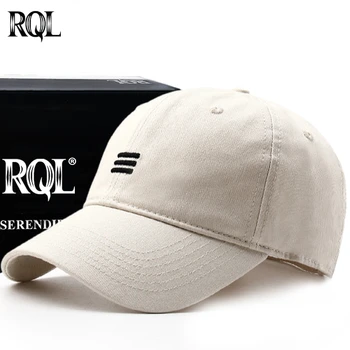 RQL Baseball Cap Naiste jaoks Meeste Sport Müts Lihtne Disain Suure Peaga, Pluss Suurus Snapback Aednik Müts Hip-Hop Puuvillast Kõrge Kvaliteet