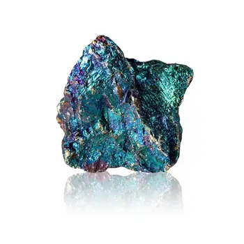 1tk Loomulik Chalcopyrite Azurite Malahhiit quartz Crystal Pyrite Gem Mineraal-Näidis Reiki Tervendav Kivi