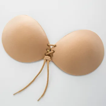 Uus disain kuum seksikas küps daamid liim push up rinnahoidja nähtamatu rinnahoidja
