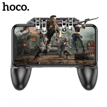 Hoco Hight Kvaliteeti 6 Sõrme Mobiilne Mängu Töötleja Tulekahju Nuppu iPhone, Android L1 R1 Tukk Vallandada Juhtkangid Game Pad