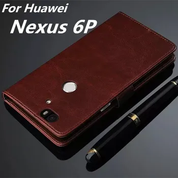 Fundas Nexus 6P Kõrge Kvaliteedi luuk Juhul Magnet Nahast Kabuur Jaoks Huawei Google Nexus 6P Telefoni Kest Capa Fundas Coque