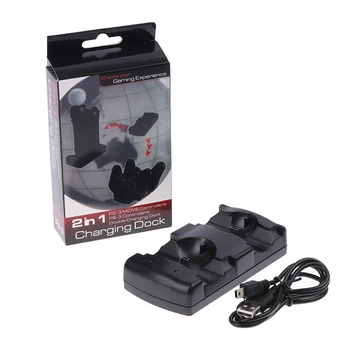 Ps3move/ps3 Töötleja Laadija Usb-Dual Sony Ps3 Juhtnuppu Imeline USB-kontroller laadija PS3 Move Motion Controller