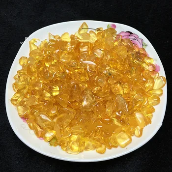 50G LOODUSLIK TSITRIIN originaal kivi Suuremad Osakesed Quartz Crystal Specime