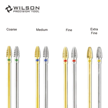 WILSON -Mini Koonus - Karbiid Nail Drill Bits Elektrilised Maniküür Drill & Tarvik