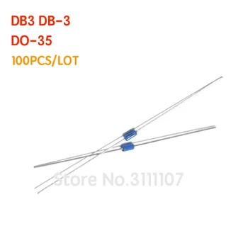 100TK/PALJU DB3 DB-3 Dinistor Vallandada Dioodid EI-35 DO-204AH 100%UUS ja kvaliteetne