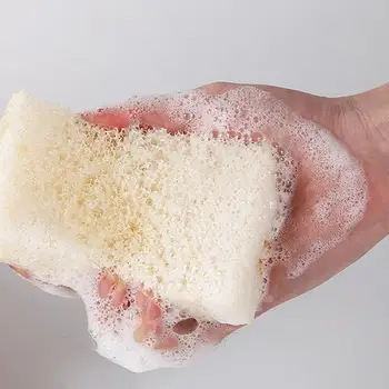 2tk Kunstlik Käsnkõrvitsast Luffa Loofa Non-stick Õli Puhastamine Võsast Sponge Hea Detergency Köök, Nõud, Vannituba