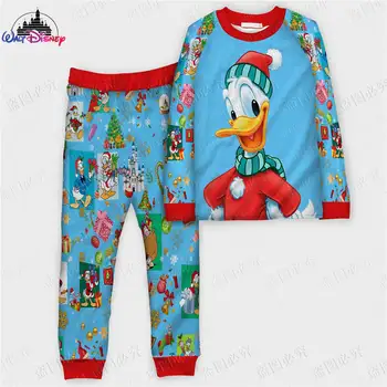 Disney 2022 Jõulud seeria Part USA suurus 3D printida Kõrge Kvaliteediga Inetu Jõulud vanema-lapse riided pidžaama ülikond
