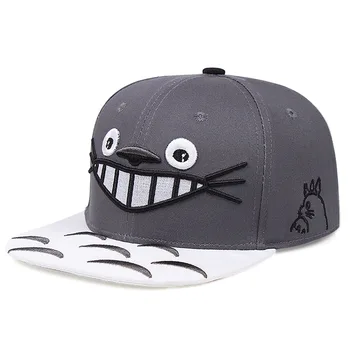 Anime Tikandid Snapback Müts Mehed Naised Totoro Cosplay Reguleeritav Baseball Caps, hip-hop Peakatet gorras luu
